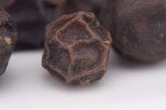 Black pepper grains in high res macro