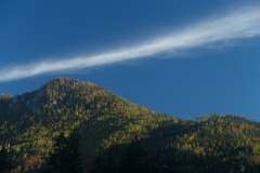 Leopoldsteinersee in autumn afternoon