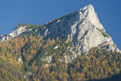 Strenitzkogel in autumn afternoon