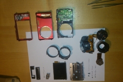 Panasonic Lumix DMC-TZ20 disassembled