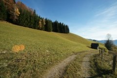 Mountainside hut
