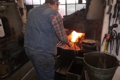 hardening the blade