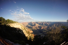 Grand Canyon in moonlight