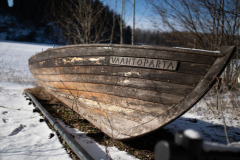 Boat at Nuuksion Pitkajarvi