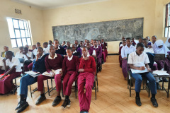 Astronomy club pupils @ Nshupu secondary school