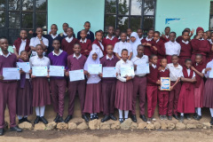 Astronomy club pupils @ Nshupu secondary school