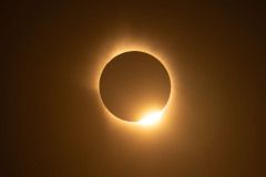 The eclipse "Diamond Ring"